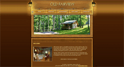 Desktop Screenshot of oldfairviewcabin.com